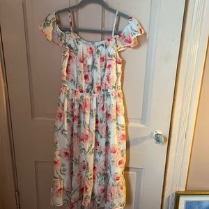 Children’s Place Floral Dress NWOT 16